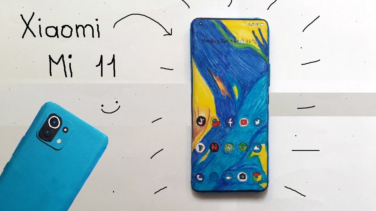 Cómo hacer un Xiaomi Mi 11 de (PAPEL) | TUTORIAL |