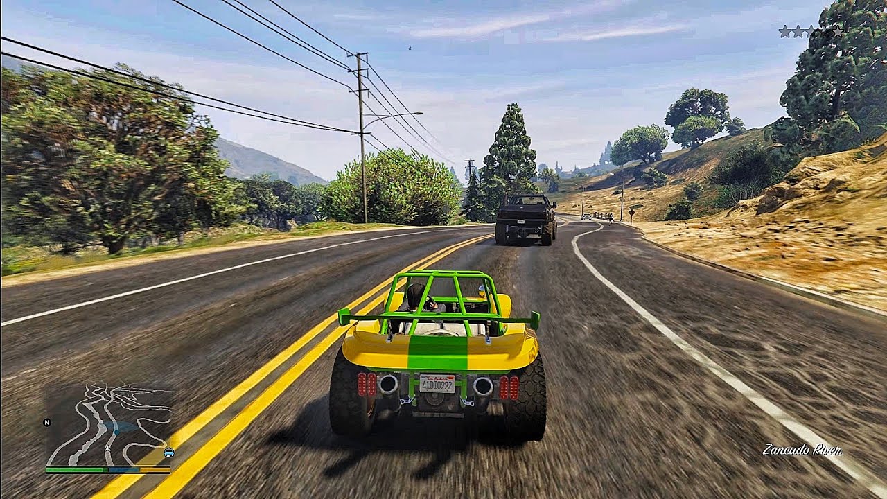 Grand Theft Auto V PS5 Free-roam Gameplay 