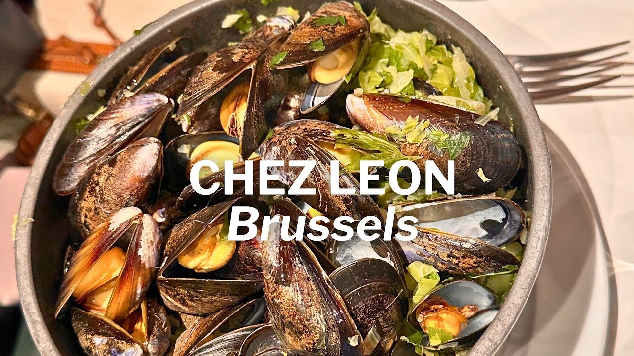 🍽️ Chez Léon Brussels: A Must-Try for Belgian Mussels & Fries! 🇧🇪🦪🍟