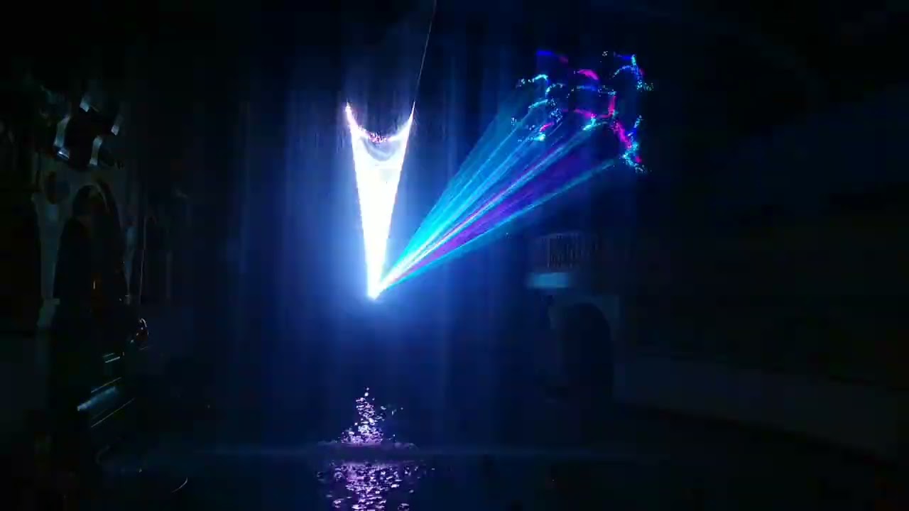 Centrum Babylon Liberec - laser show