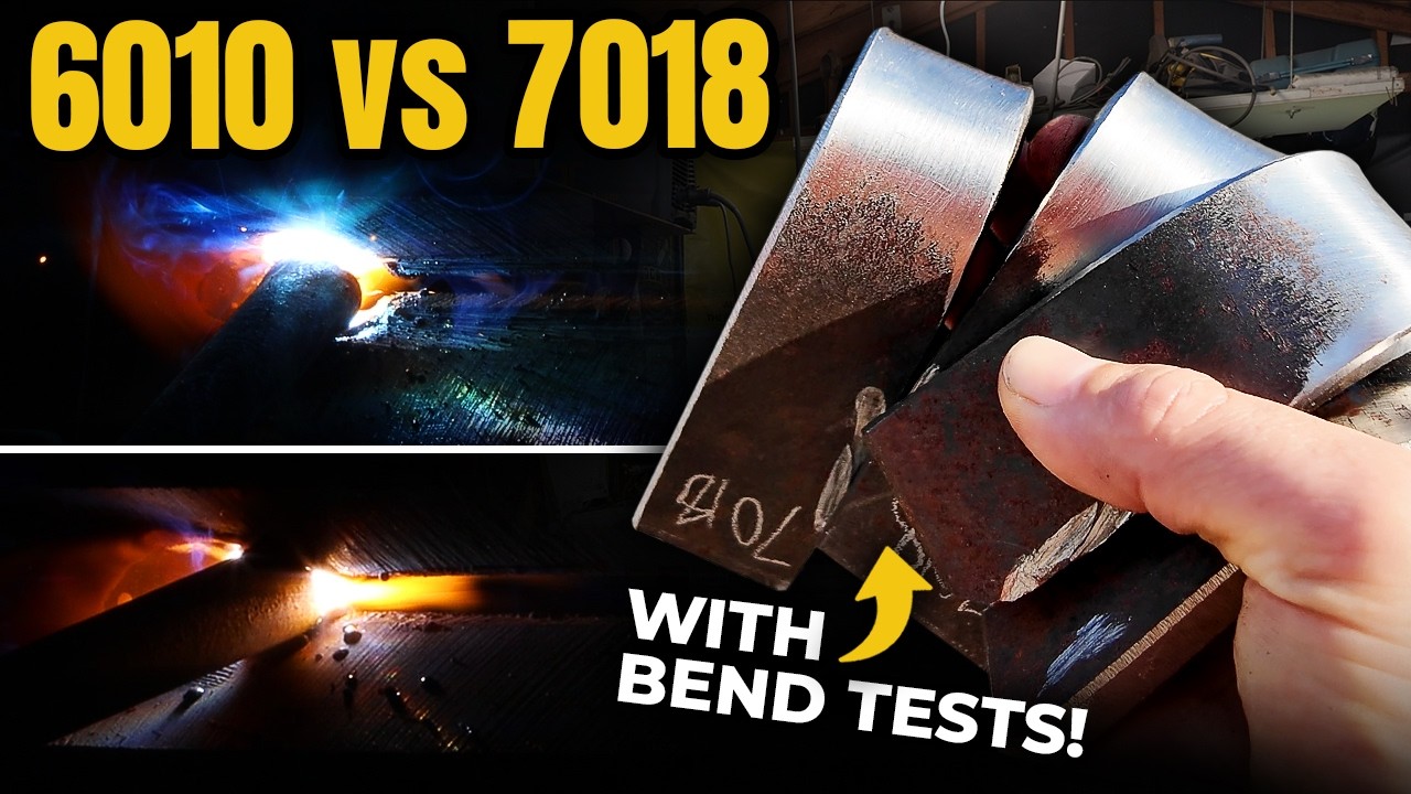 Does Electrode Choice Matter? 6010 vs 7018 Open Root Stick Welding
