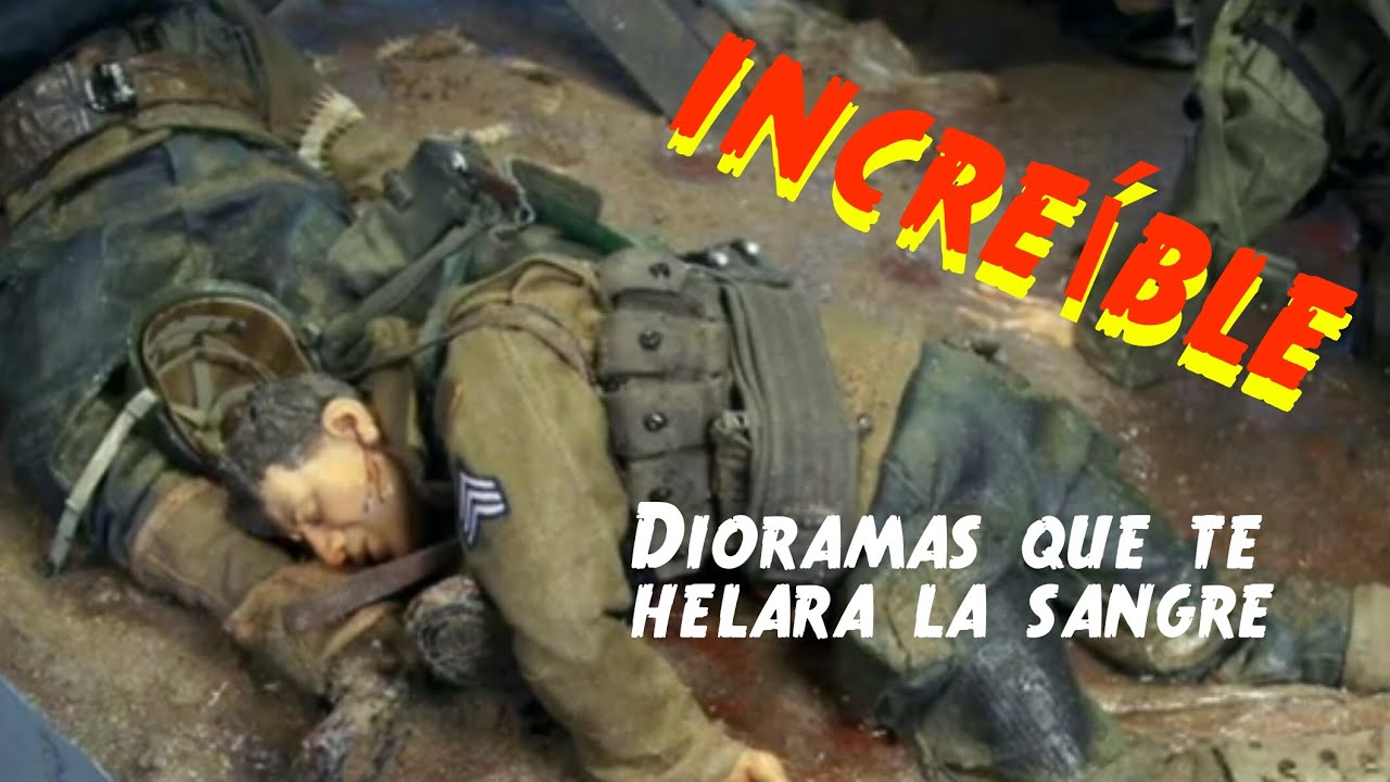 Dioramas que te helara la sangre