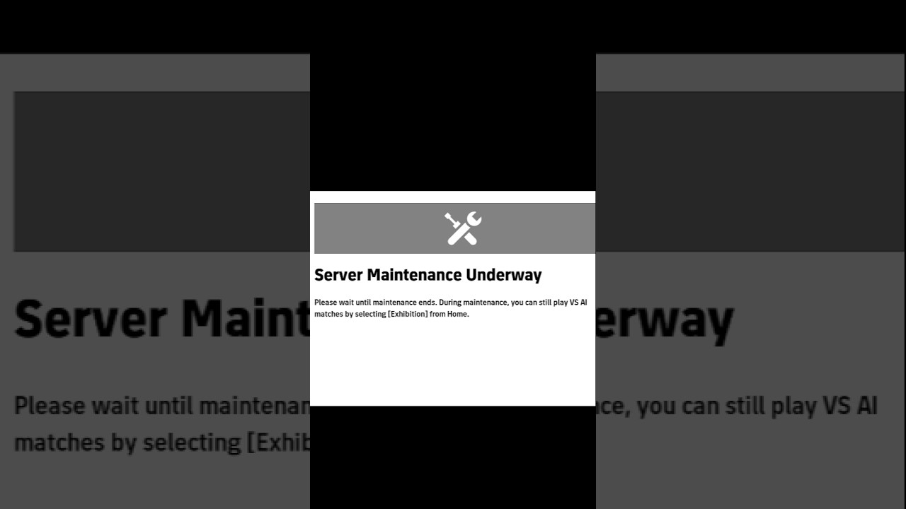 Server maintenance underway 😕  #efootball2025  #tranding #how to server problem solve efootball