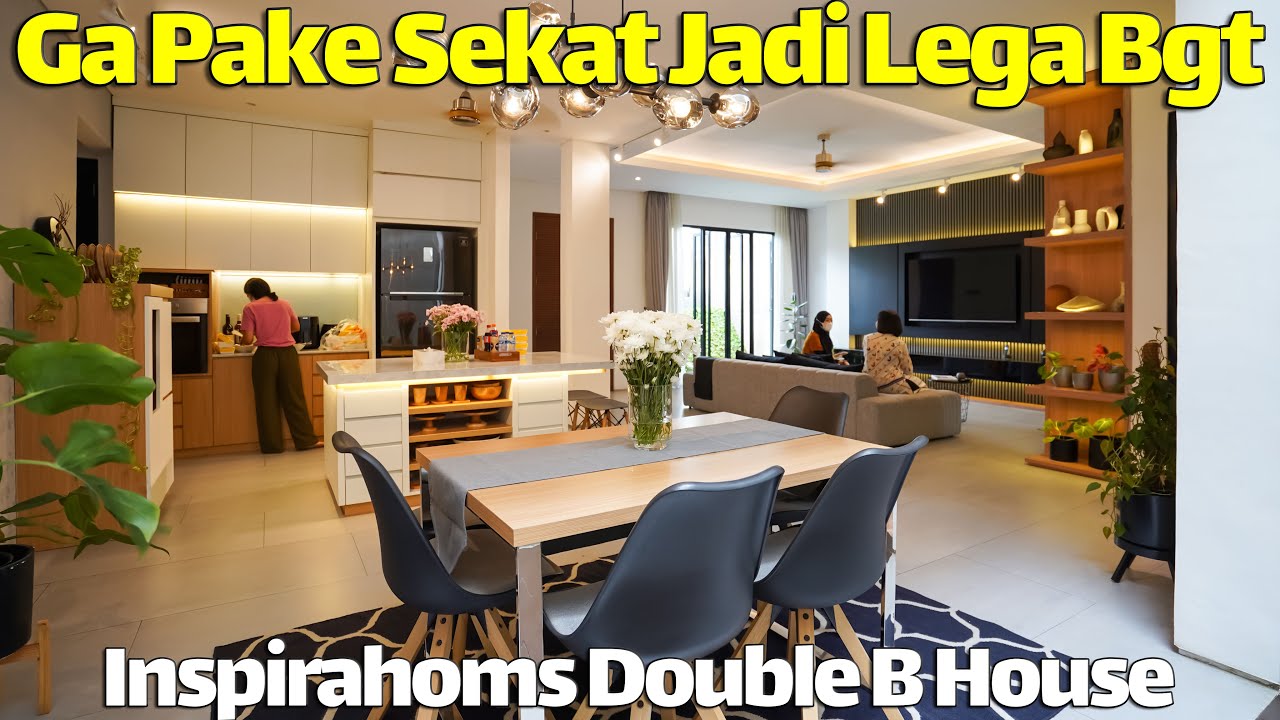 Rumah Open Space Tanpa Sekat! Inspirahoms: Double B House