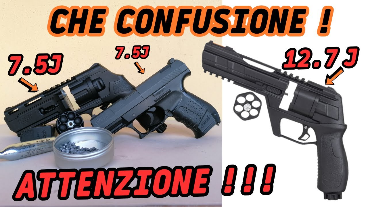Armi a co2 | LIMITE a 12,7j? 🤔 La strana legge dei marcatori da PAINTBALL 
