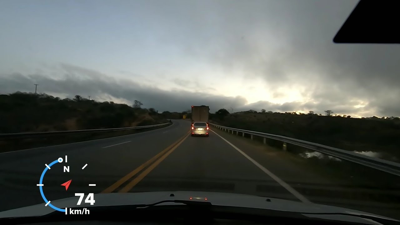 Parte-12 Viagem de carro de SP ao Nordeste - Tudo parado depois de Santo Estevão BR 116