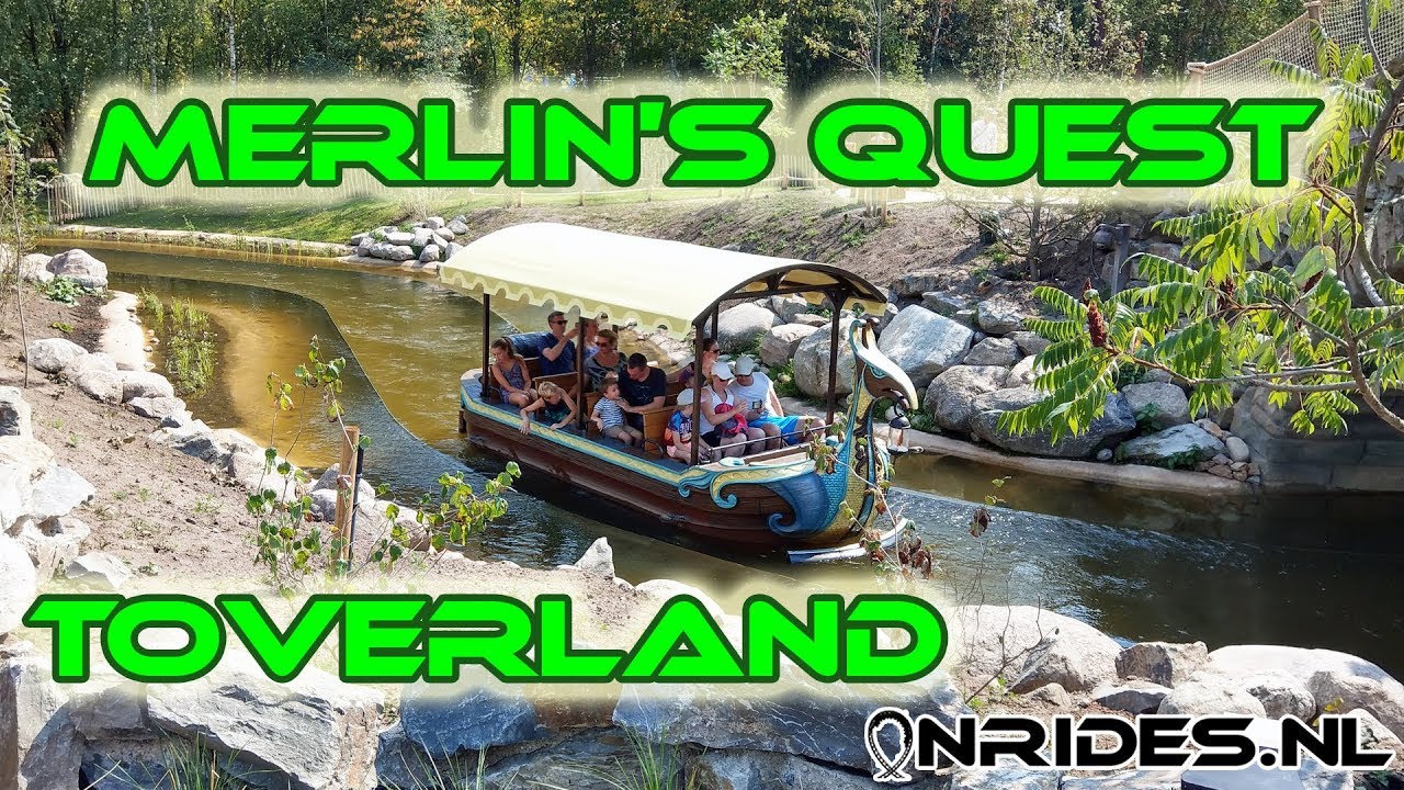 Merlin's Quest HD Onride POV Toverland Netherlands