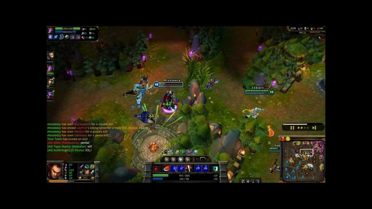 LOL - Dats right, Darius Pentakill (HD)