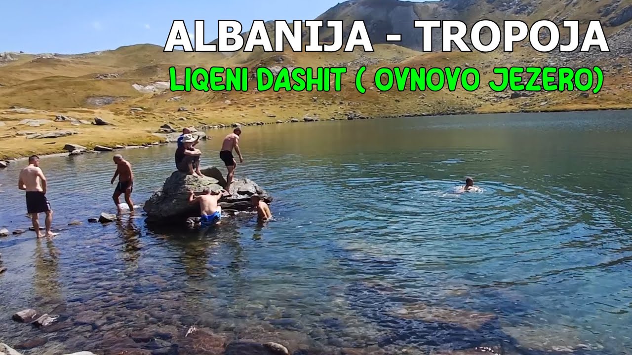 Albanija - Tropoja: Ovnovo jezero ( Liqeni Dashit)