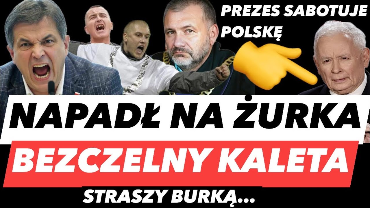 Skandal i krzyk❗️Troll ATAKUJE ŻURKA na spotkaniu | Kaleta straszy burkami | Sabotaż PiS
