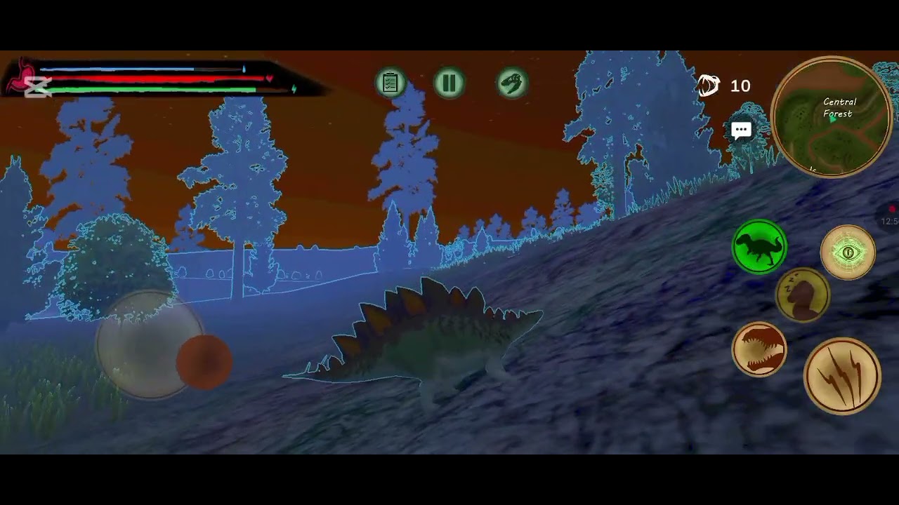 Stegosaur gameplay part 1 (pangea primal age)