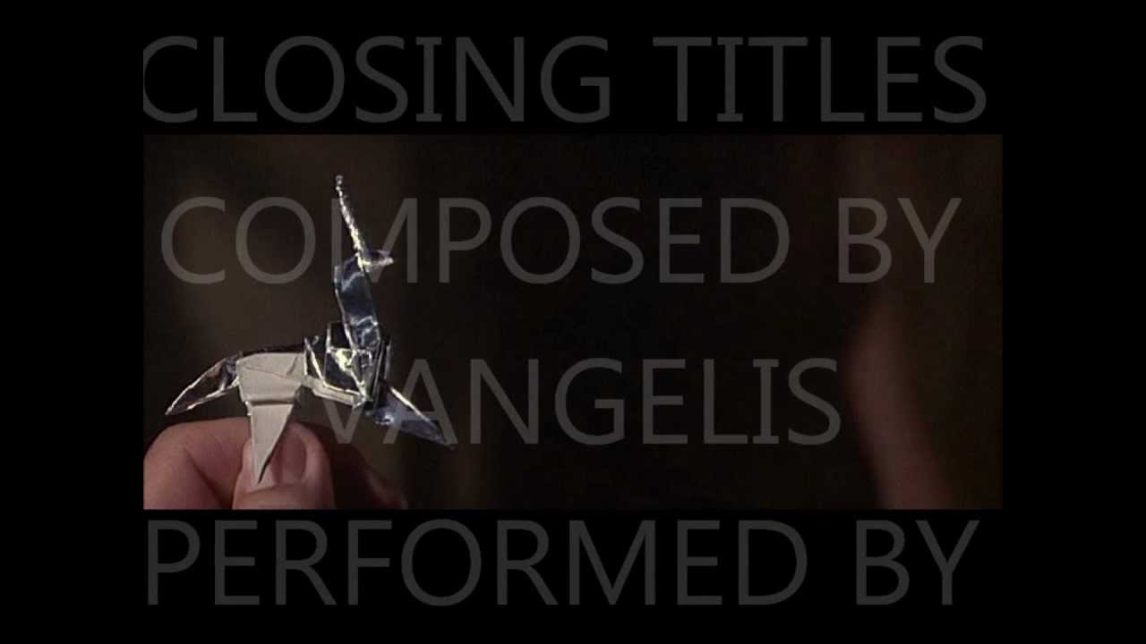 Vangelis Blade Runner closing titles cover (Roland XV-5080 synthesizer)