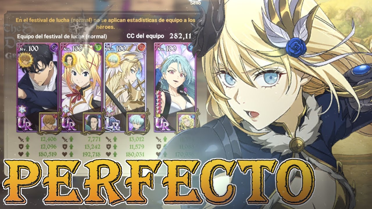 ¡EL EQUIPO DE HUMANOS PERFECTO! | 7DS: Grand Cross