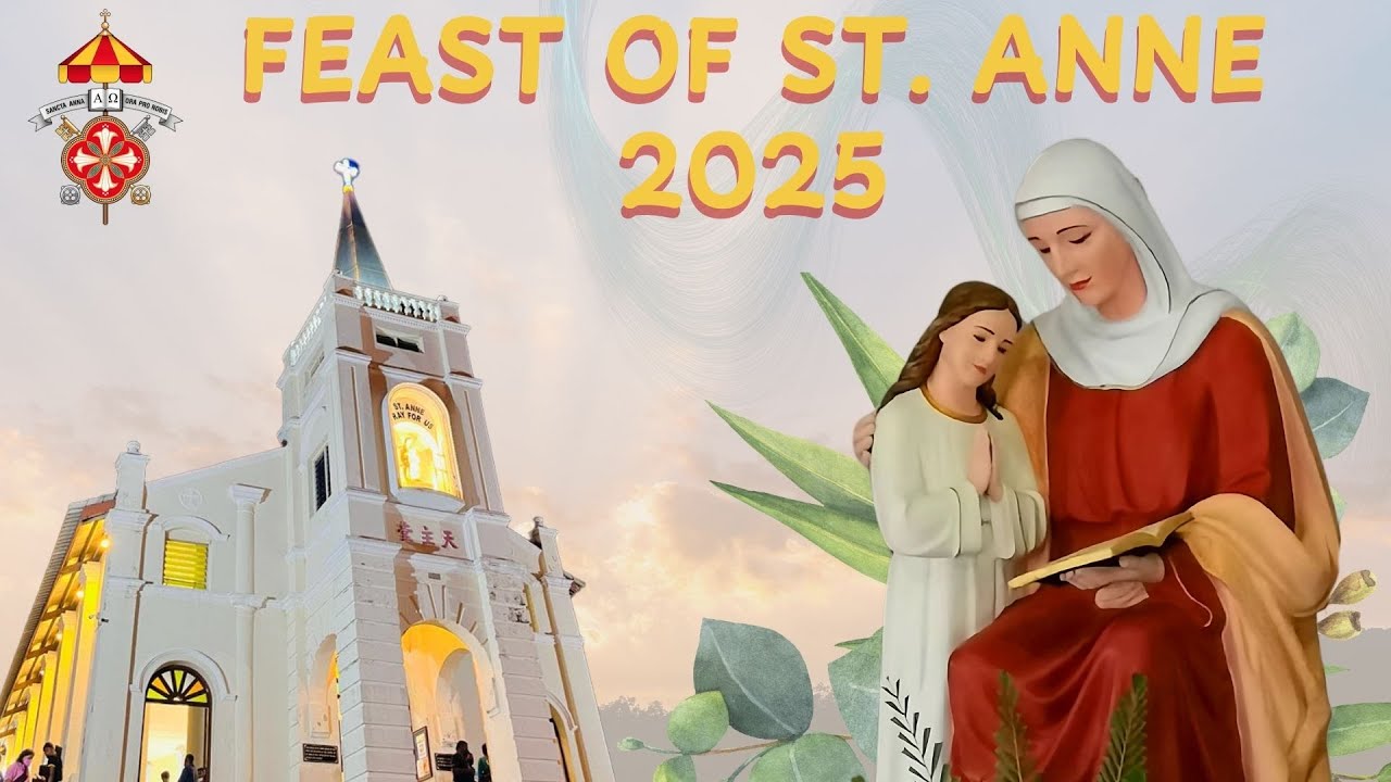 Day 4 | 21st July 2025, 7.00pm | Novena & Mass | Feast of Saint Anne | English