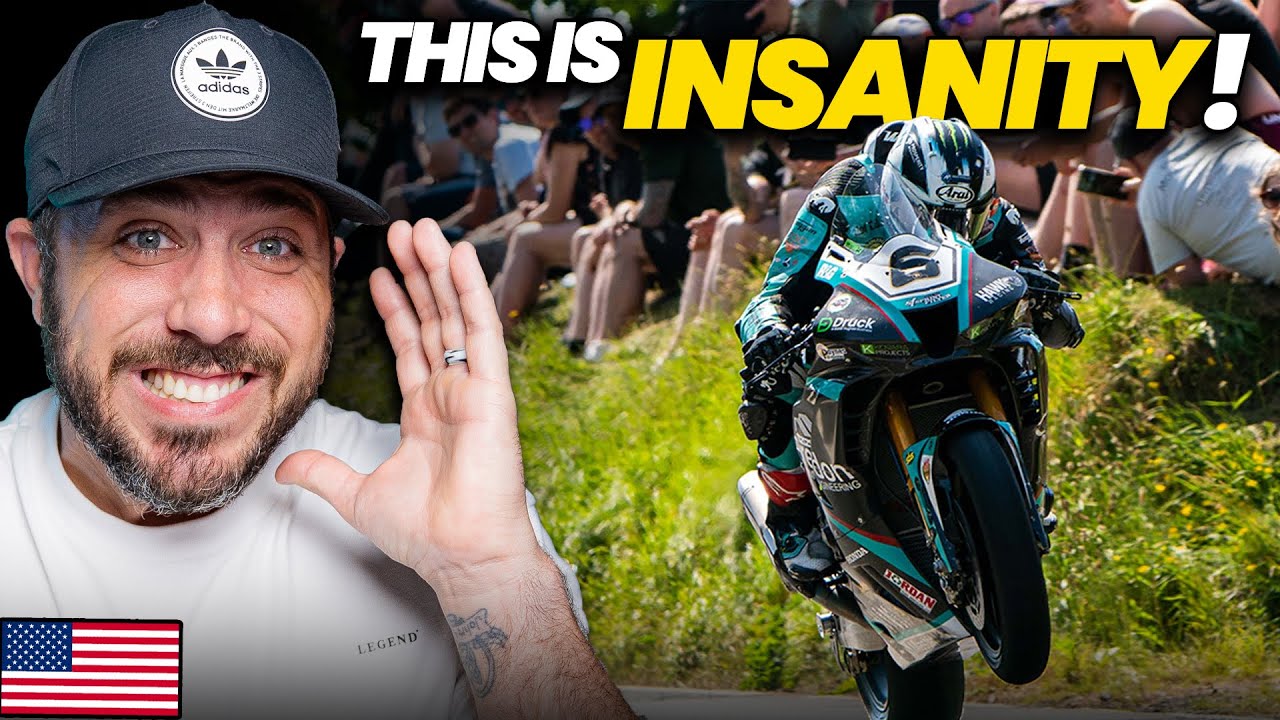American Shocked by The Isle of Man TT Top Speed Fly Bys!
