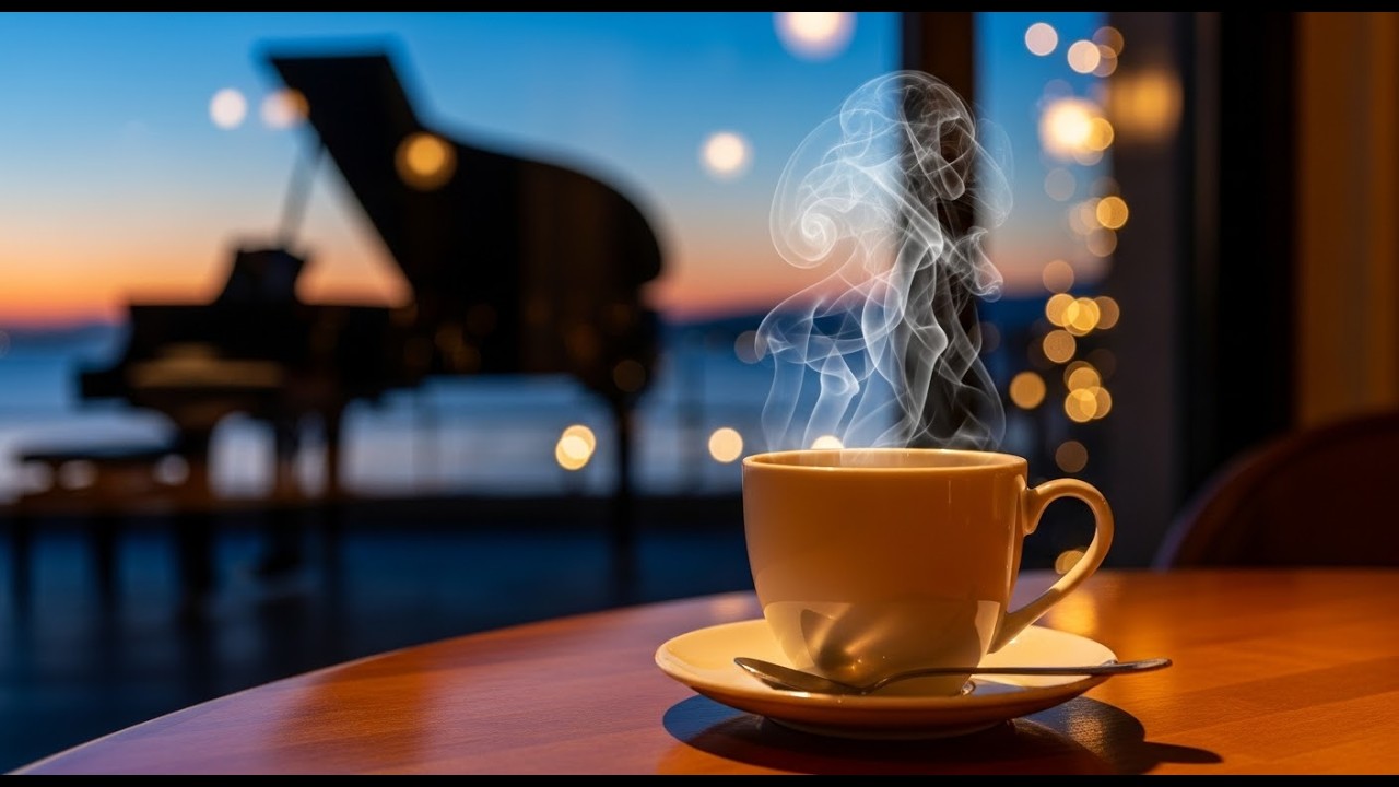 Cozy Jazz Piano for Study, Sleep & Work | Relaxing Background Music ! Cafe Cabin Lofi music
