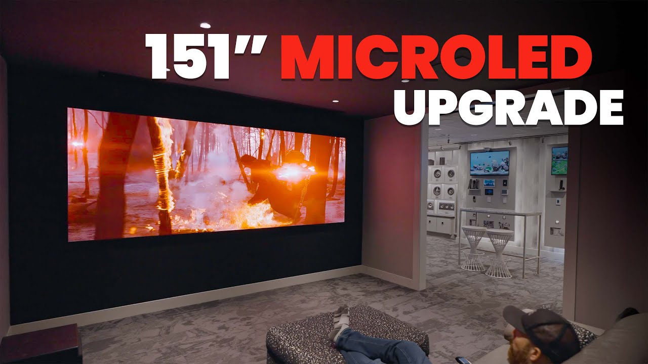 MICROLED Just TOOK OVER this Room at TRIPhase – One of America's Largest AV Showrooms