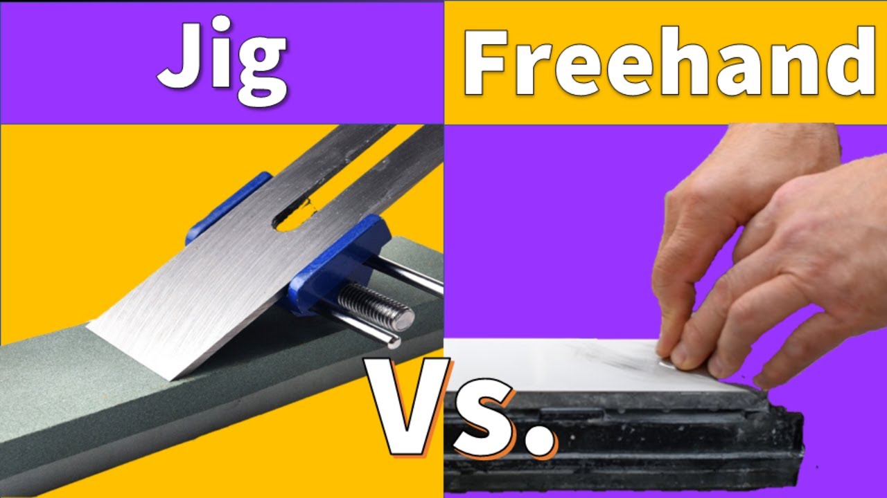 Sharpening Hand Tools - Freehand vs Jig Methods