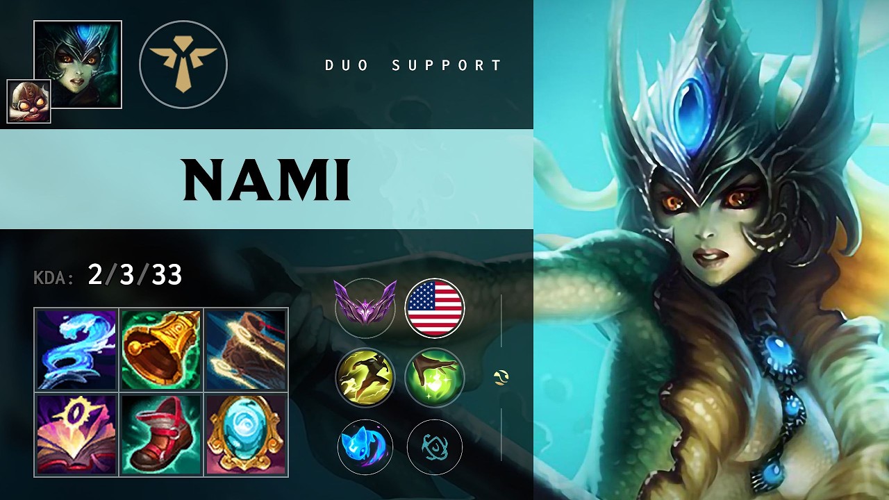 Nami Support vs Zoe - NA Master Patch 26.12