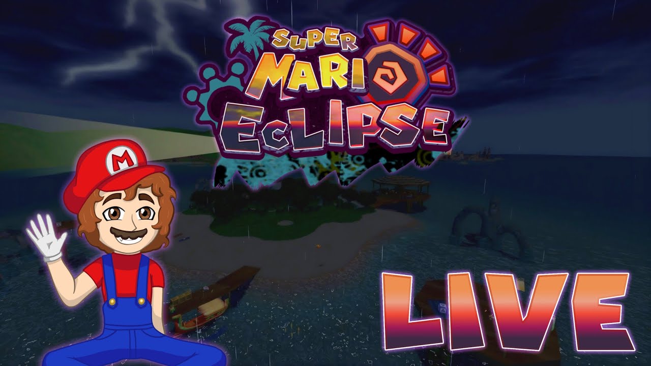 Eclipse solaire sur l'île Delphino | SUPER MARIO ECLIPSE