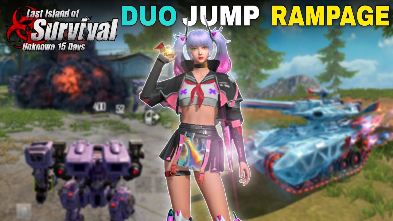 DUO JUMP RAMPAGE SERVER 5 HRS BEFORE BADGE 🎖️ | LAST ISLAND OF SURVIVAL GAMEPLAY #lios 