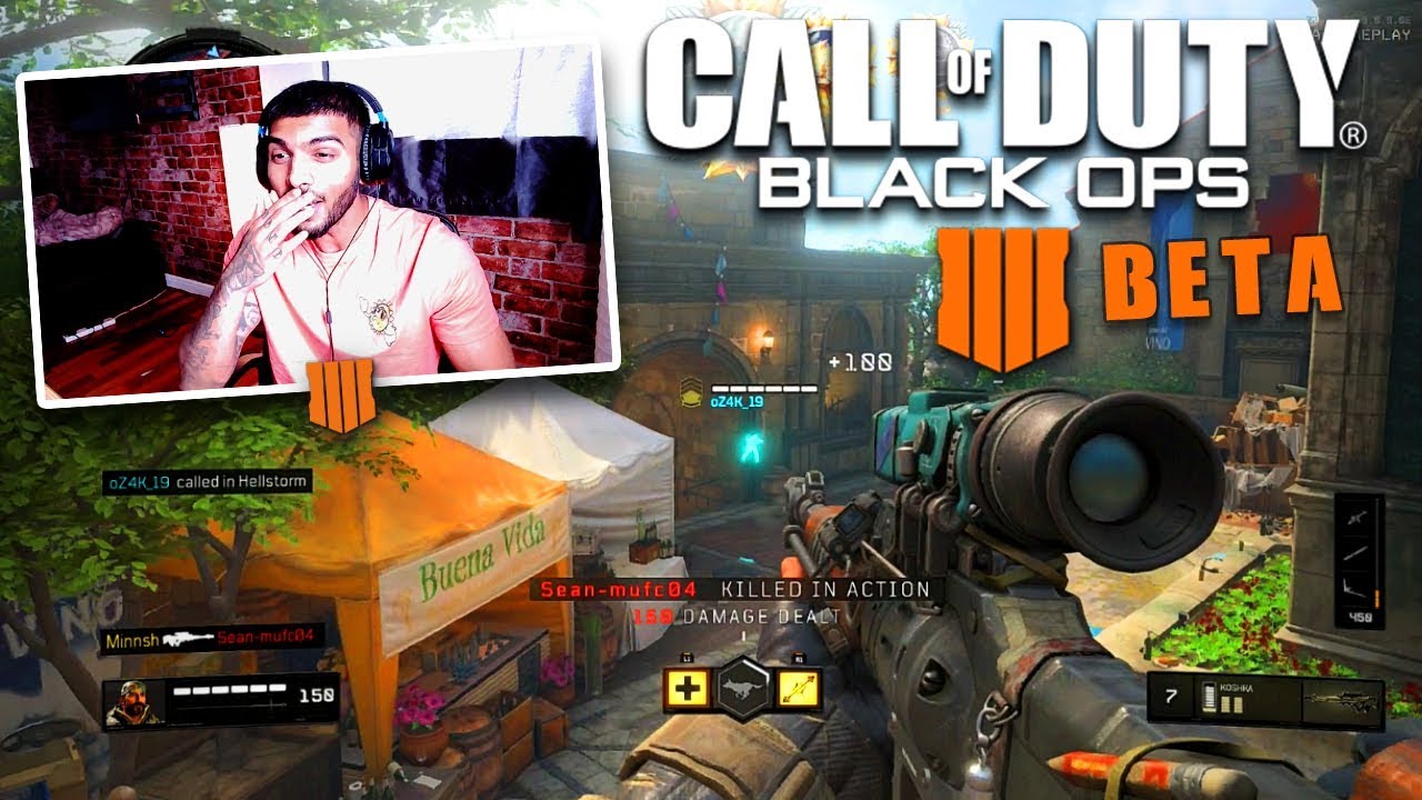 BO4: BETA GAMEPLAY (INSANE SNIPING) [PS4]