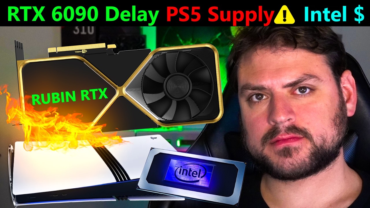 Nvidia RTX 6090 Delayed? (Leak) | PS5 Supply Warning | Intel Panther Lake Price🤯[January Loose Ends]