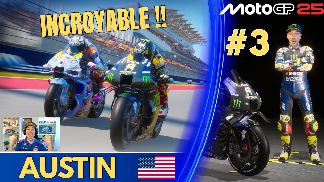 MOTOGP 25 | CARRIÈRE S4 #3: THE AMERICAN DREAM ?