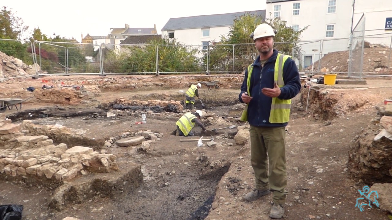 Newton Abbot Excavations - Site Tour