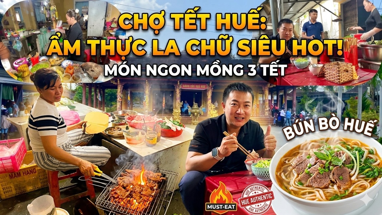 Mồng 3 Tết , Hương Đồng Gió Nội, Bắp Ngô Xanh Ngắt & Một Vòng Chợ La Chữ nhớ Huế xưa