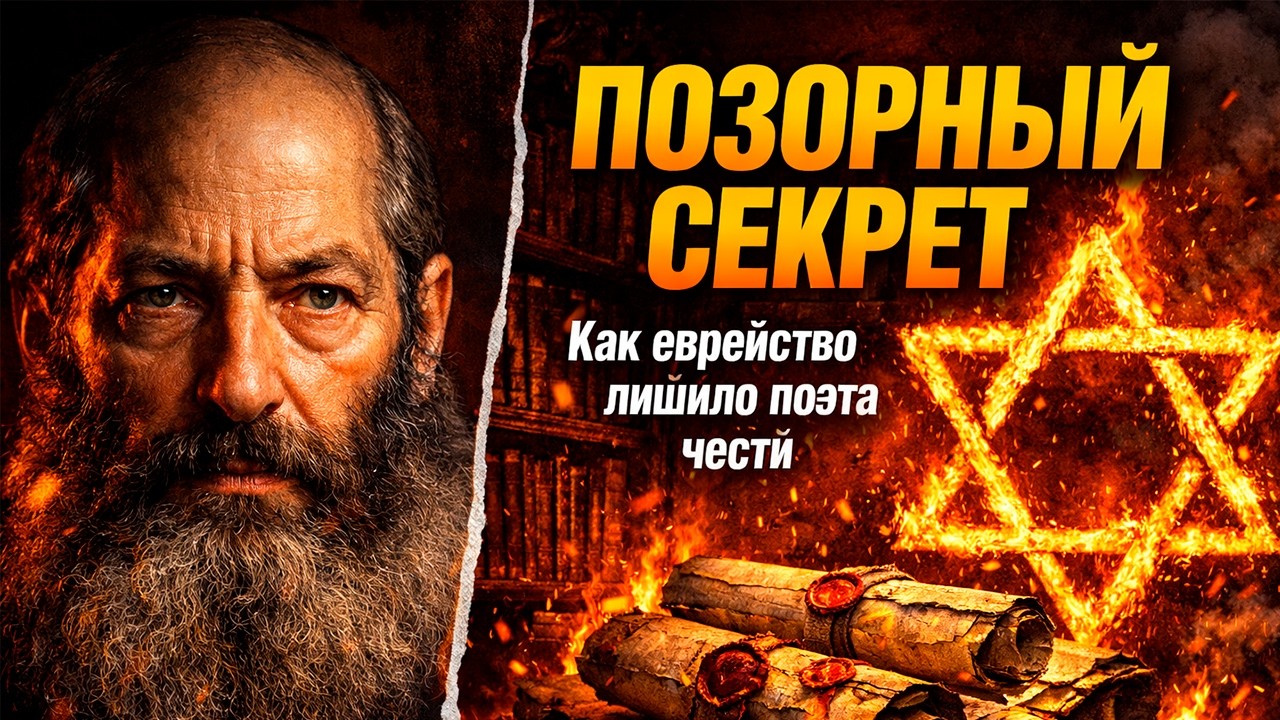 ИЗГНАННИК! Фет — еврей: как происхождение уничтожило его жизнь!
