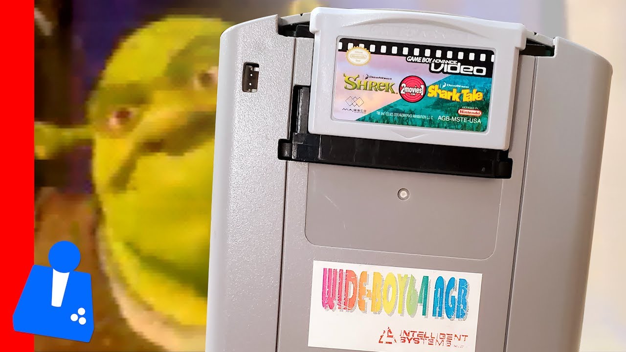 Will Shrek GBA Video Play on a WideBoy 64 & GBA Prototype?