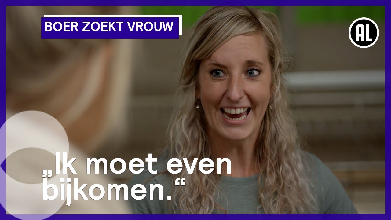 Boerin Janine is overrompeld door de vele brieven | Boer zoekt vrouw
