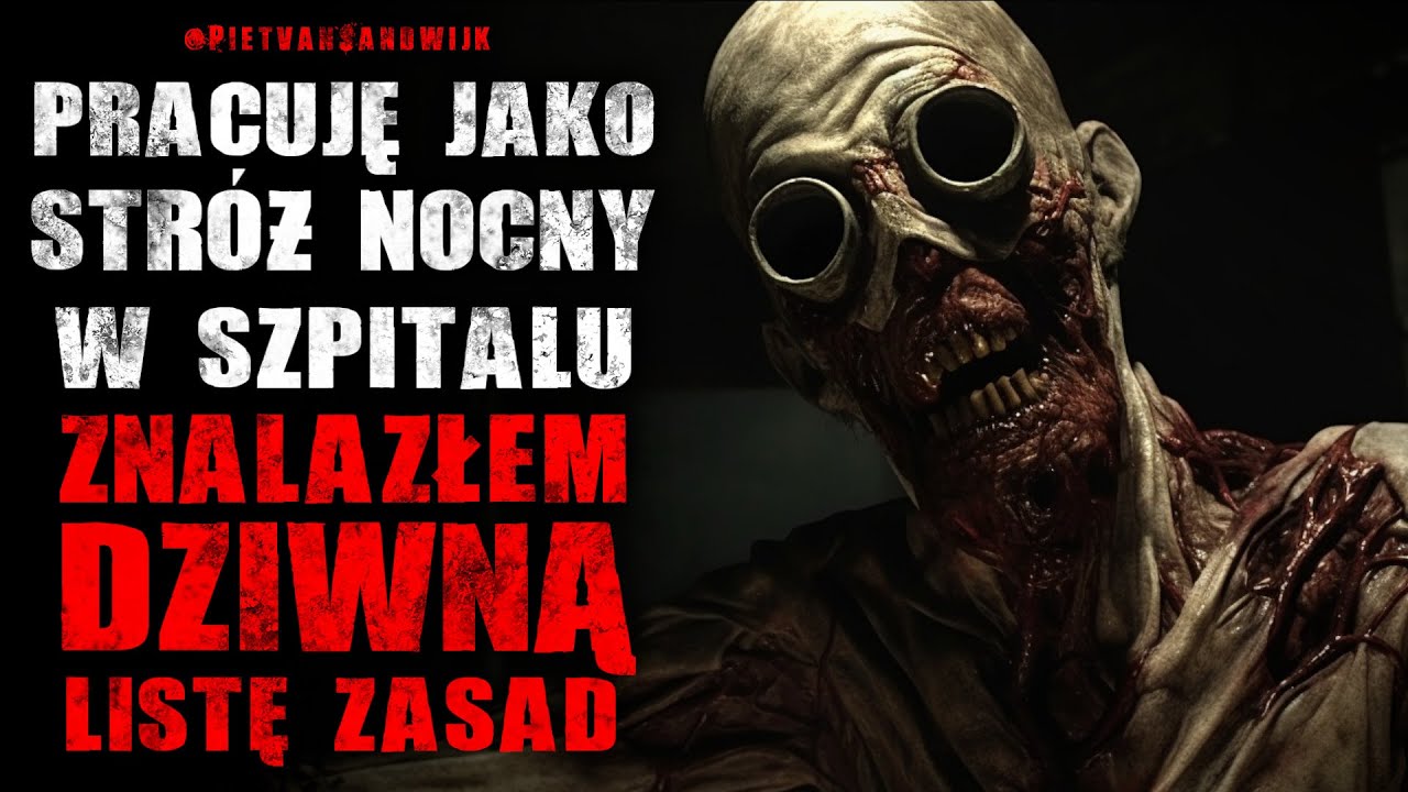 Pracuję jako str&oacute;ż nocny w szpitalu. Znalazłem dziwną listę zasad - Reddit CreepyPasta Lektor PL