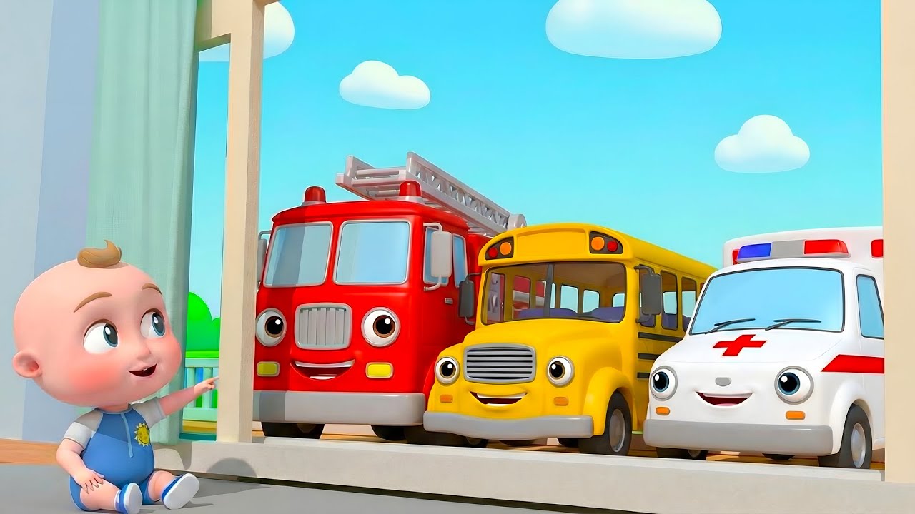 Sonho De Bebê | Canção De Carros De Resgate | Super Sumo Português - Música & Canção Infantil