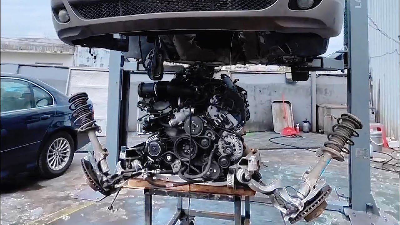 Restauración del BMW - 740 - V8 Dando alas al sueño de un coche de lujo Spa para autos que satisface