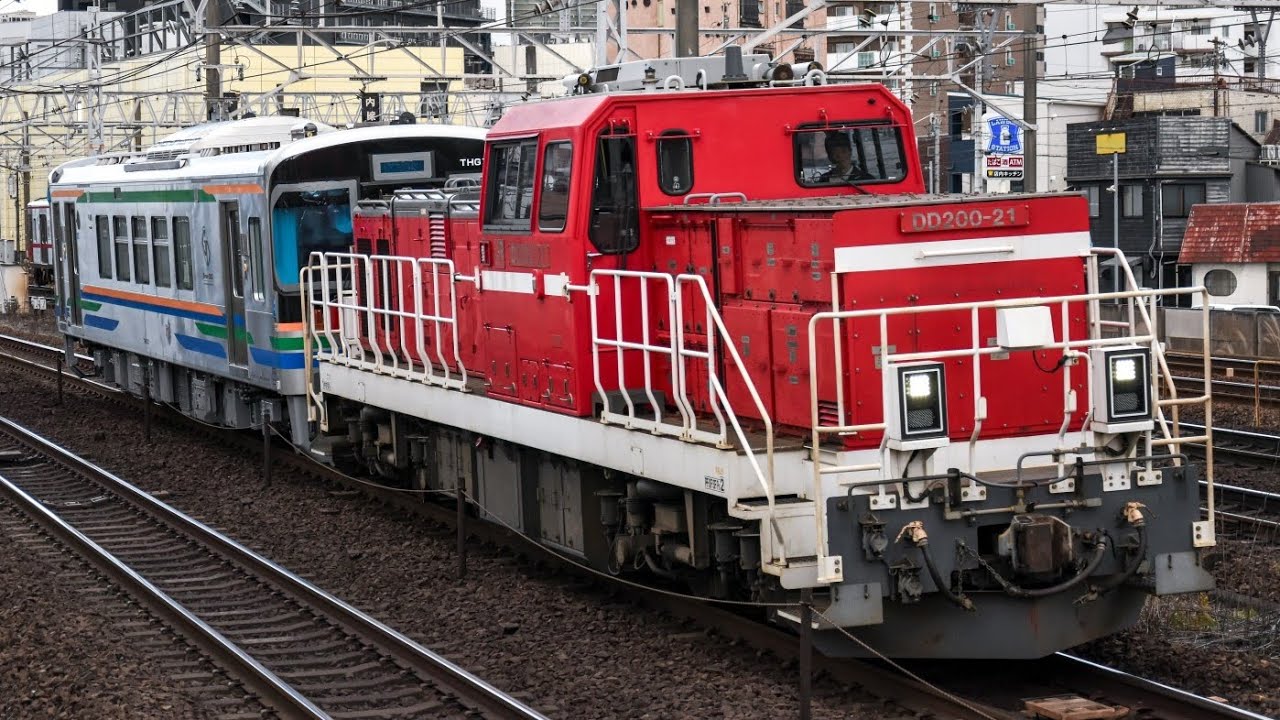 8862レ 天竜浜名湖鉄道 THG100形 甲種輸送