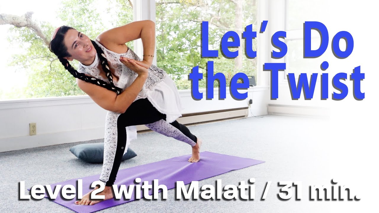 Focus on Spinal Twists: Hatha Yoga Level 2 with Malati | Integral Yoga TV