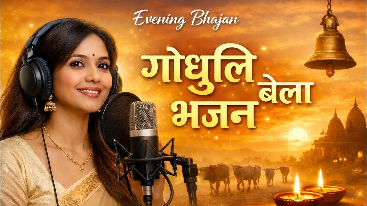 गोधूलि की सुनहरी घड़ी | मन को शांति देने वाला भजन | Evening Aarti Song