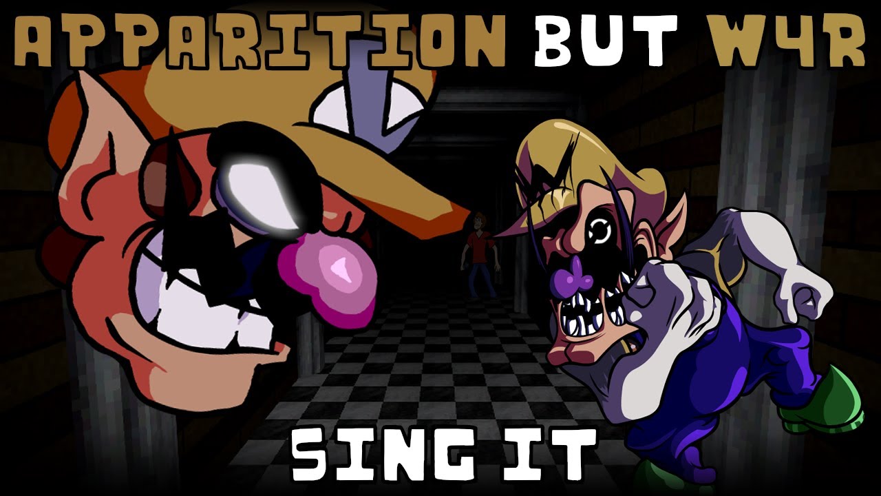 Apparition but W4R sing it | FNF: Mario's Madness v2 cover
