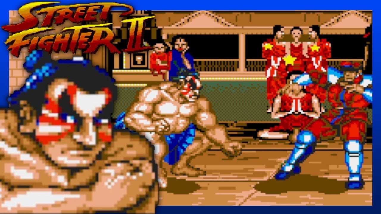 E. HONDA Arcade | Street Fighter II: The World Warrior (Atari ST)
