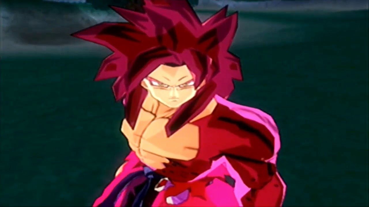 Goku Xeno SSJ4 Limit breaker VS SSJ Rose Dragon Ball Z budokai tenkaichi 3