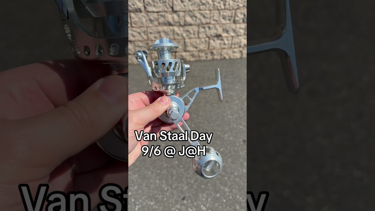 Van Staal Day is this Saturday at J&H Tackle. Giving away a Van Staal reel and other VS swag!