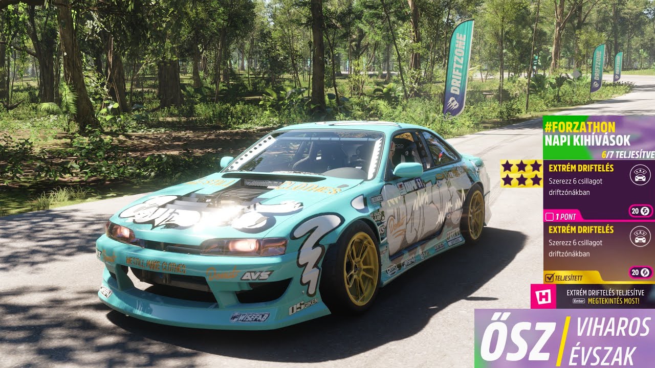 Forza Horizon 5 Drifting To The Extreme Daily Challenge Earn 6 Stars across Drift Zones