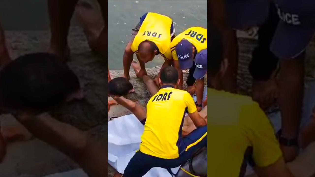 Rescue Operation SDRF #shortsvideo#viralvideo #ytshots#trendingshorts#rescuevideo #uttarakhandpolice