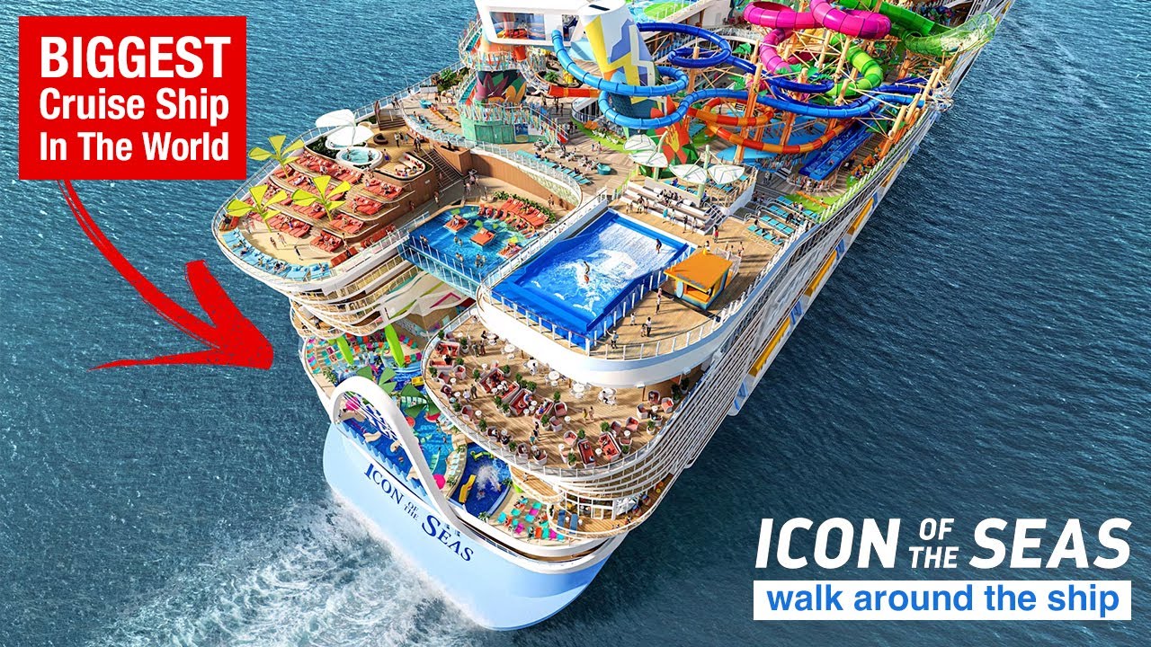 Icon of the Seas Walking Tour | 51 Minutes Exploring the Ultimate Cruise Ship