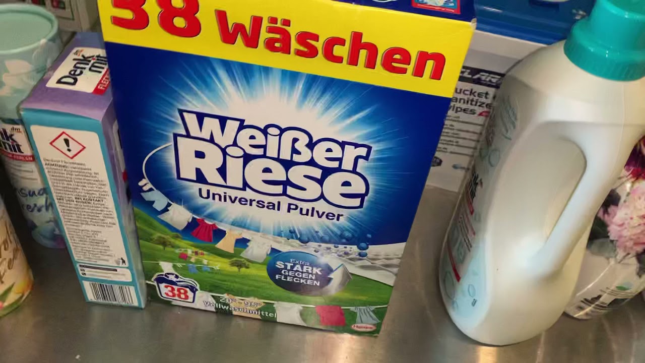 Towels boilwash with Köln, Lenor and turkish Persil Vernel powder 😍 | Germany Haul | DM