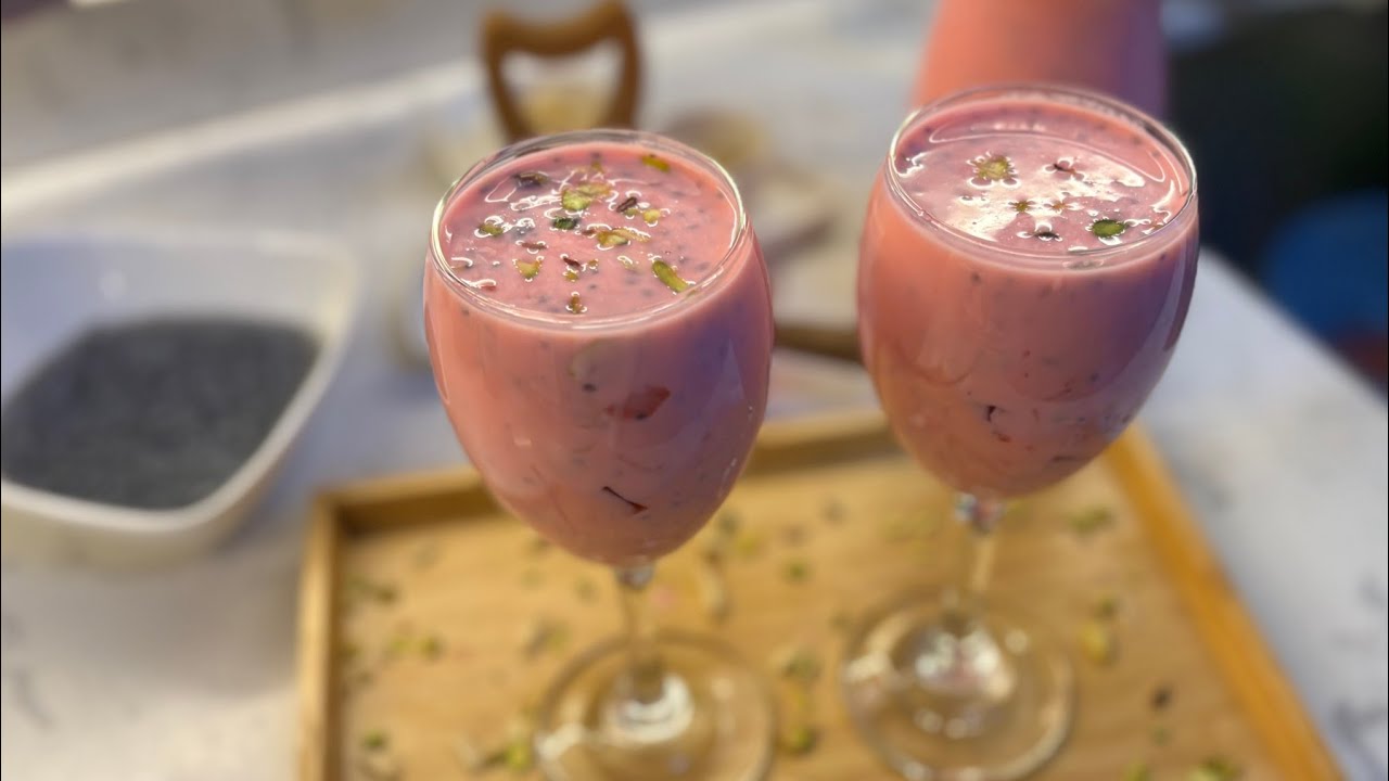 Refreshing Rose Falooda Sharbat for Iftar | Ramadan Special Recipe 🌙✨
