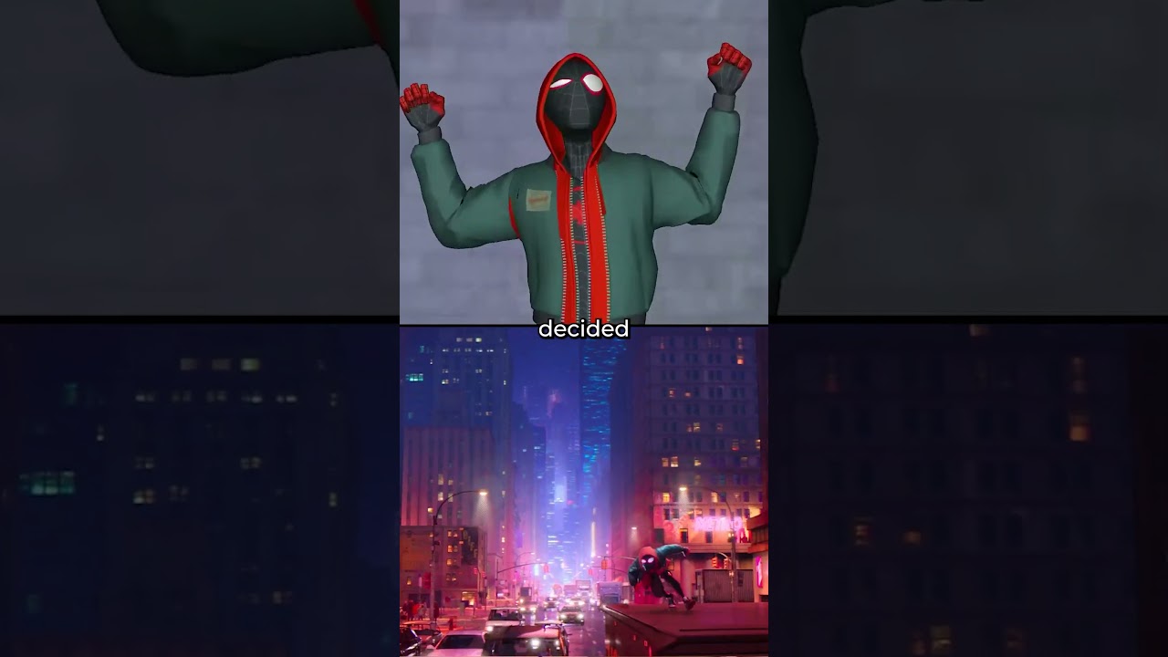 Into the Spider-Verse almost ruined THIS scene!