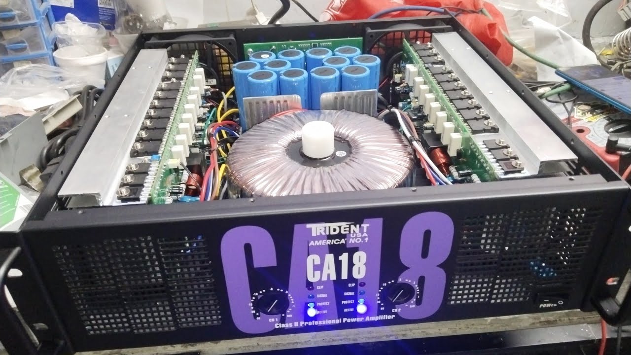 CA18 POWER AMPLIFIER SIGNAL PROTECT PROBLEM PAANU AYUSIN STEP BY STEP